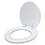 Tampa de Vaso Almofadada Convencional Oval Universal 1.6gpf 6lpf Branco para bacia Deca - Imagem 2