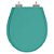Assento Sanitario Poliester Com Amortecedor Avalon Aquamarine Para Vaso Ideal Standard - Imagem 1