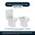 Assento Sanitário Poliester Soft Close Smart Branco para vaso Celite - Imagem 4