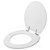 Assento Sanitário Soft Close Convencional / Oval Branco para vaso Incepa - Imagem 2