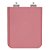 Assento Sanitário Poliester Soft Close Square Wild Rose (Pink) para vaso Incepa - Imagem 1