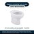 Assento Sanitário Poliéster Soft Close Carina Branco para vaso Ideal Standard - Imagem 4