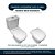 Assento Sanitario Poliester Ezedra Silver (Cinza Claro) para Vaso Ideal Standard - Imagem 4