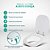 Assento Sanitario Poliester Ezedra Silver (Cinza Claro) para Vaso Ideal Standard - Imagem 3