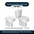 Assento Sanitario Soft Close Fast Creme (Bege Claro) para Vaso Deca - Imagem 4