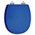 Assento Sanitário Soft Close Aspen Azul para Vaso Deca - Imagem 1