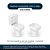 Tampa de Vaso Almofadada City Branco para Bacia Celite 6lpf - Imagem 4