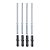 Kit 2 Prateleiras U 80 x 25cm azul Suporte Invisível - Imagem 5