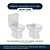 Tampa de Vaso Poliéster com Amortecedor Smart Castanha para bacia Celite - Imagem 4