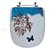 Tampa De Vaso Decorada Borboleta Branco P/ Sabatini Da Icasa - Imagem 1