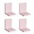Kit 4 Prateleiras Buzios 15 X 12cm Rosa Claro - Imagem 2