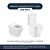 Assento Sanitário Laqueado Soft Close Gap Onix (Preto Fosco) para vaso Roca - Imagem 4