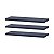 Kit 3 Prateleiras 70 x 15cm azul Suporte Invisível - Imagem 1