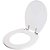 Tampa de Vaso Laqueado com Amortecedor Loren Way Branco para vaso Lorenzetti 6lpf - Imagem 2