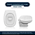 Tampa De Vaso Com Amortecedor Stylus Pergamon Para Celite - Imagem 4