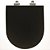 Assento Poliester Soft Close Carrara Marrom Fosco para vaso Deca - Imagem 4