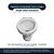 Tampa de Vaso Sanitário com Amortecedor Angra Branco para bacia Ideal Standard - Imagem 4