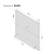 Painel para TV até 39 polegadas com 2 nichos Branco Austin 90cm - Imagem 5
