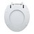 Tampa Vaso Sanitário Madeira Laqueada Oval Convencional Universal Branco para bacia Todas as Marcas - Imagem 5