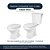 Assento Sanitario Soft Close Aspen Creme Para vaso Deca - Imagem 2