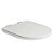 Assento Poliester Soft Close Antimicrobiano Carrara Branco para vaso Deca - Imagem 1