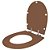 Assento Sanitário Soft Close Polo Ocre para vaso Hervy - Imagem 2