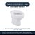 Assento Sanitário Soft Close Carina Bermuda para vaso Ideal Standard - Imagem 4