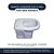 Assento Sanitário Soft Close Paris Bermuda para vaso Ideal Standard - Imagem 4