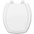 Assento Sanitário Polipropileno Soft Close Thema Branco para vaso Incepa - Imagem 1