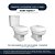 Assento Sanitario com Amortecedor Kadet Branco para vaso Agnes.T - Imagem 5