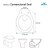 Tampa de Vaso Soft Close Convencional Branco para bacia Ideal Standard - Imagem 4