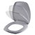 Tampa de Vaso Soft Close Iris Branco para bacia Mari - Imagem 3