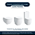 Tampa de Vaso Soft Close Palomba Branco para bacia Laufen - Imagem 5