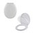Tampa de Vaso Soft Close Prima Branco para bacia Lorenzetti - Imagem 1