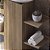 Coluna Multiuso para Banheiro com Nichos Decorativos Freijó - Imagem 5