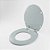 Assento Sanitário Oval Verde Malva Para Bacia Deca - Imagem 9