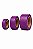 FITA DE BORDA MORADO CASTILHO TX - ROLO C/ 20MTS - Imagem 1