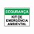 Placa Sinalização Adesiva Kit Emergência Ambiental Pvc - Imagem 1