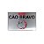 Placa Sinalização Atenção Cão Bravo 15x23 - Aluminio Adesiva - Imagem 1