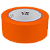 Fita Demarcação de Solo PVC 48 mm X 30 Metros - Laranja - Imagem 2