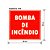Placa Bomba de Incêndio - BI - Imagem 2