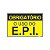 Placa Uso Obrigatório de EPI´s 20 x 30 - Imagem 1