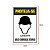 Placa E.P.I. Capacete 20 x 30 - Imagem 2