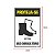 Placa Sinalização E.P.I. Botas 20x30cm Adesiva - Imagem 2