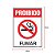 Placa Proibido Fumar 15x20 - Imagem 2