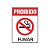 Placa Proibido Fumar 15x20 - Imagem 1