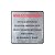 Placa Sinalização Aviso Passageiros Elevador 15x15 - Aluminio Adesiva - Imagem 1