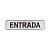 Placa Entrada 25 x 5 - Acrílico - Imagem 1