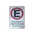 Placa Estacionamento Para Clientes 15x23 - Acrílico - Imagem 1