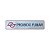 Placa Proibido Fumar 25 x 5 - Aluminio - Imagem 1